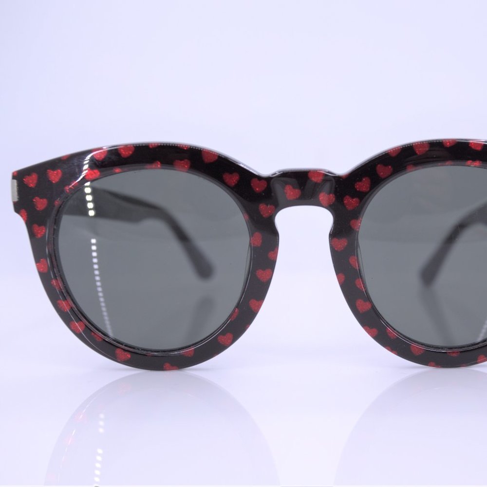 Saint Laurent YSL Round SL102 Heart Sunglasses